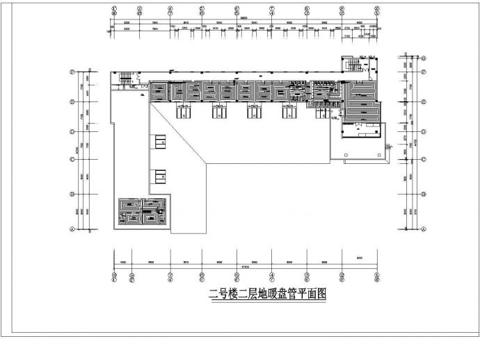 大型商场低温辐射采暖设计CAD详图_图1