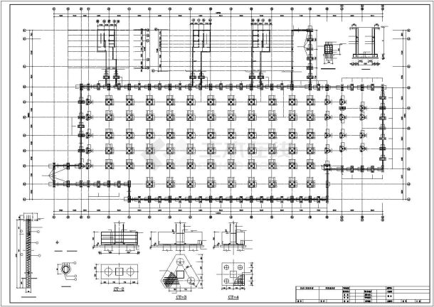 某框剪车库建筑结构施工图（共11张）-图二