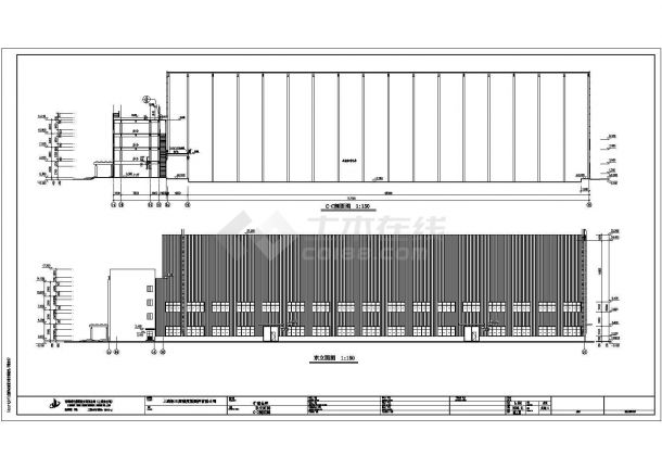 某地大跨度钢结构厂房建筑设计施工图-图二