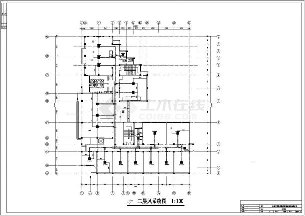 北京市某教学楼空调与制冷系统设计-图二