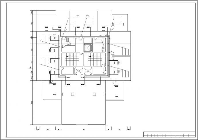 某供电局办公楼中央空调设计图纸_图1