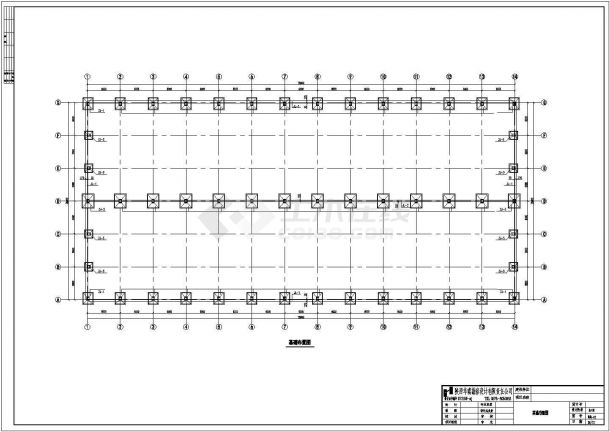 江西某2X18米跨厂房建筑结构施工图-图二