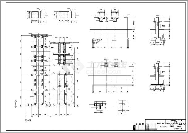 烟台某机械公司厂房结构设计图-图二