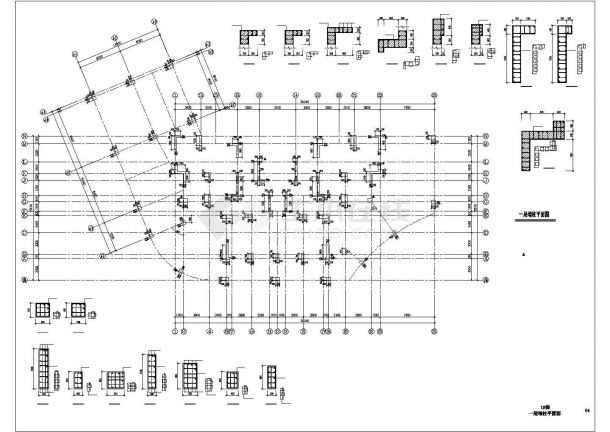 某10层框剪结构住宅结构设计图-图二