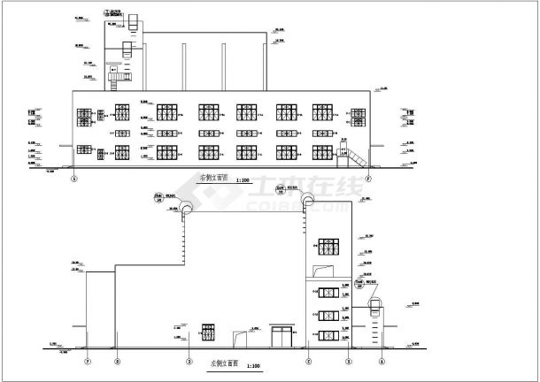 某地集中供热站建筑设计总图（共13张）-图二