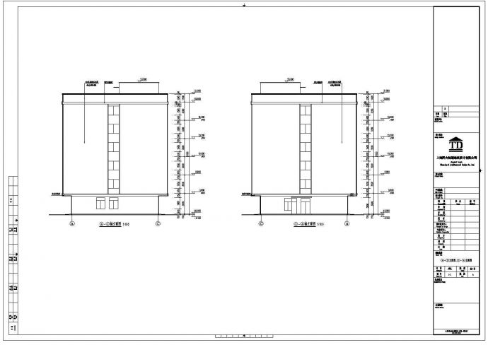 某公司六层宿舍楼建筑设计图（共13张）_图1