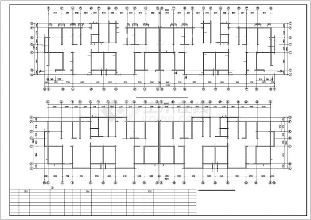 营口市某18层剪力墙住宅结构设计图-图二