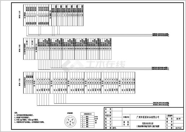 广州某食品厂区10kV配电工程施工设计图-图一