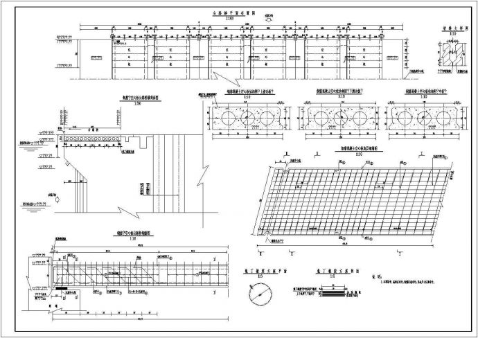 标准公路桥钢筋设计施工CAD布置图_图1