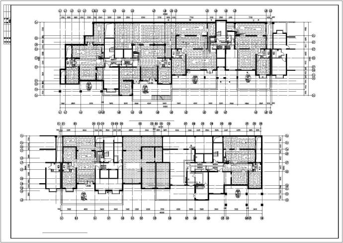 某高层商住办公楼暖通系统cad设计施工图_图1