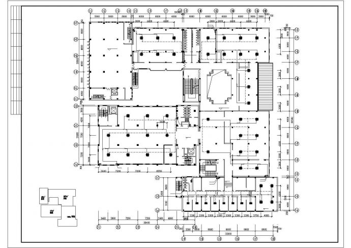 石家庄市图书馆暖通空调设计CAD施工图_图1