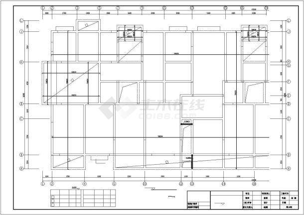 十一层框剪结构住宅楼结构施工图-图一