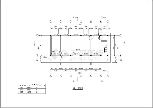 一园区古建群建筑平立面详图纸-图二