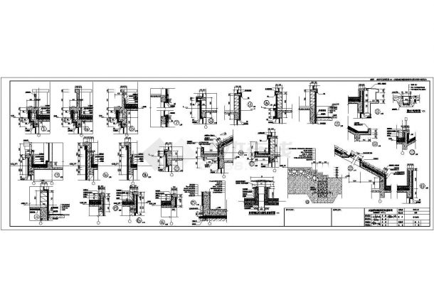 十五层框剪结构别墅结构施工图-图二