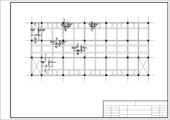 砌体结构办公楼结构施工图（含建施）_图1