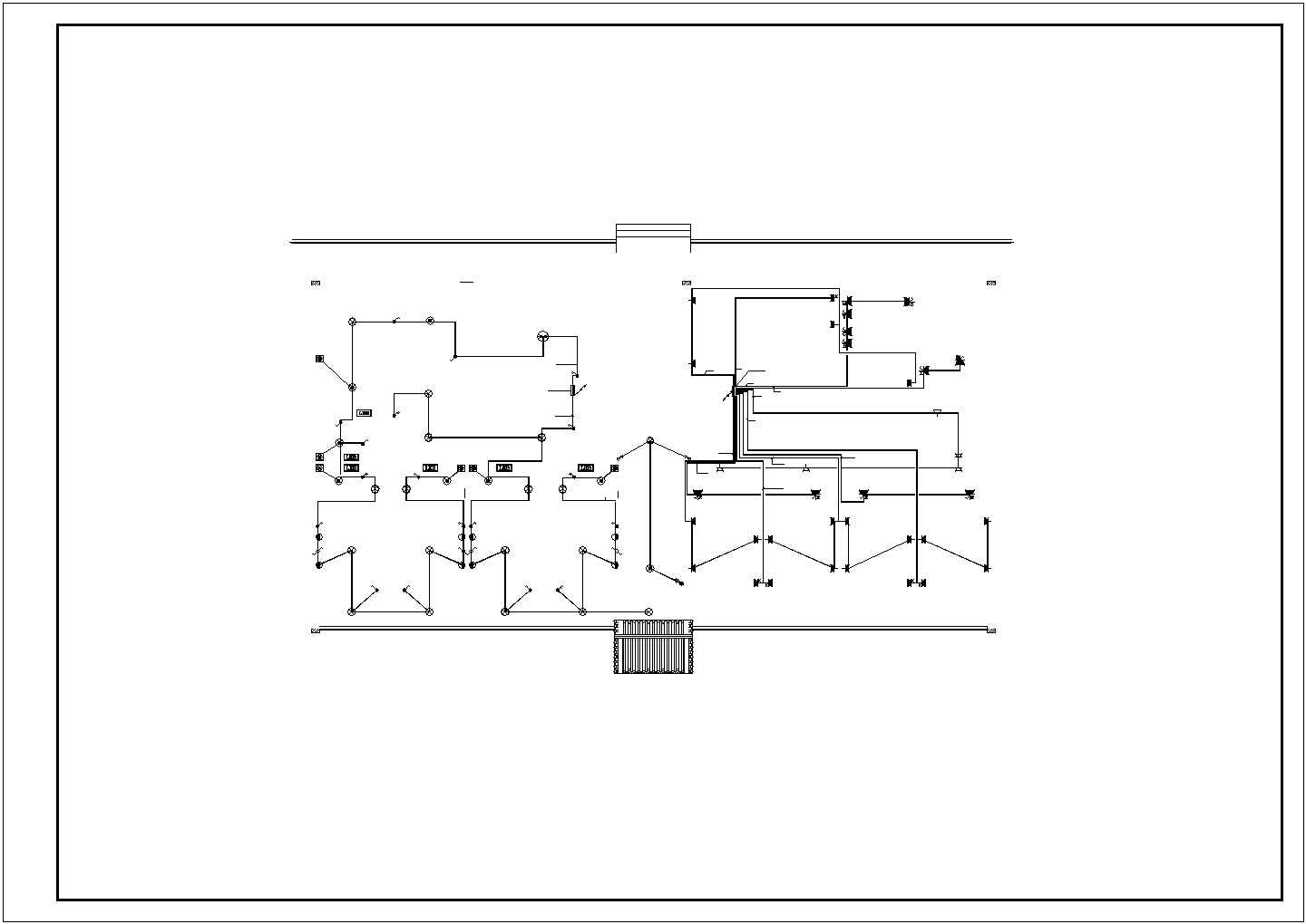 [河南]四层小型住宅楼电气施工图纸