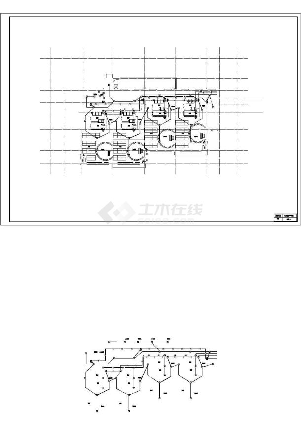 [天津]示范幼儿园全套电气施工图纸-图一