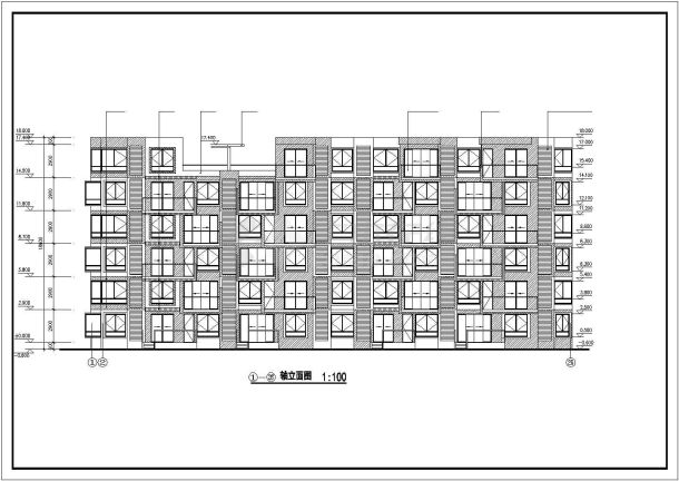 郊区联体别墅全套建筑设计图纸-图二