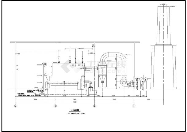 成套锅炉房平面CAD套图-图二