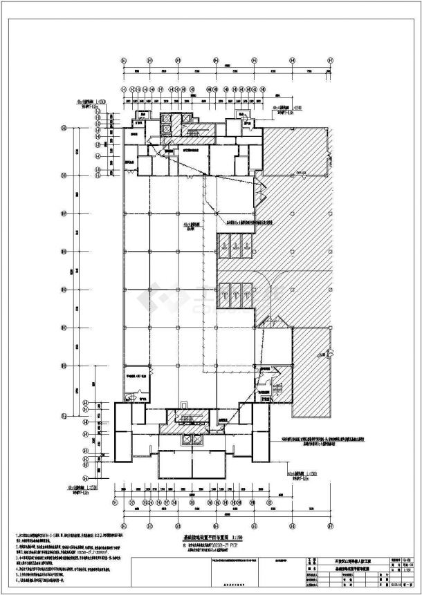 [辽宁]大型住宅小区地下室强、弱电系统电气施工图纸-图二