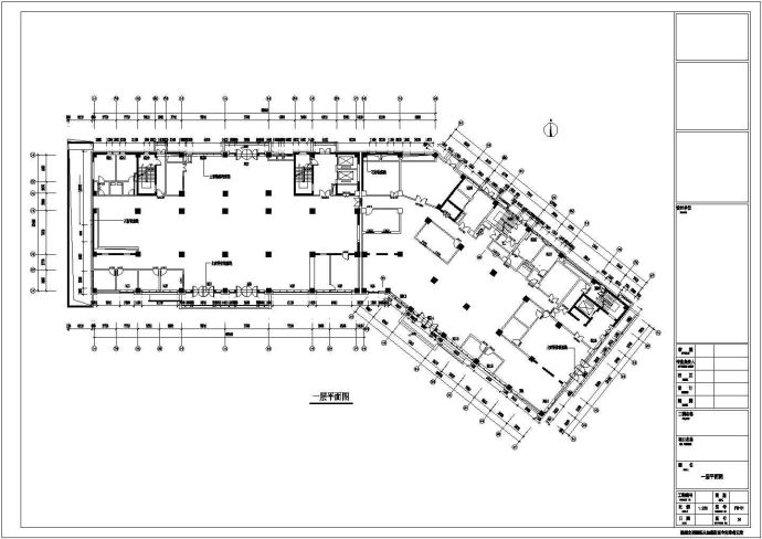 十七层医院门诊楼建筑设计图_图1