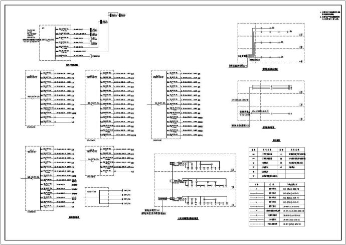 某中学食堂电气施工图（共13张）_图1