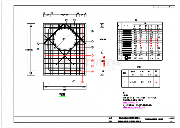 市政室外工程设计节点CAD图-图一