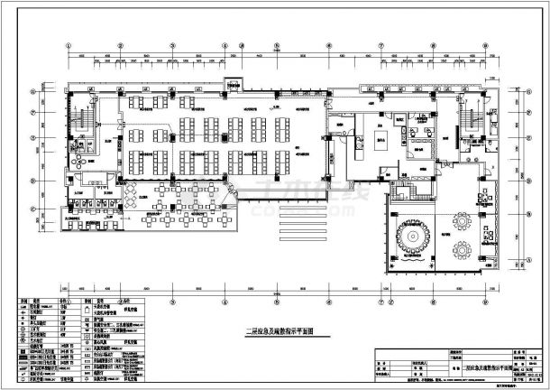七层办公试验综合楼照明配电系统施工图纸-图二