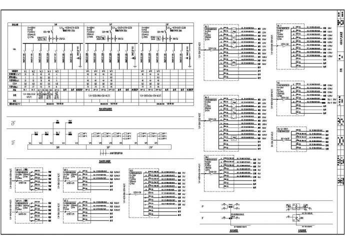 大型厂房及宿舍全套电气施工图纸_图1