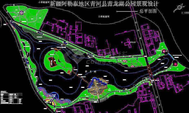 青龙湖公园景观设计方案