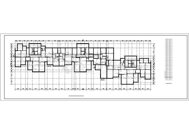 二十六层剪力墙结构住宅楼结构施工图-图一