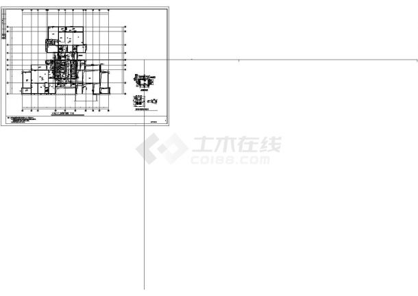 广东六十一层住宅楼消防全套施工图纸-图一