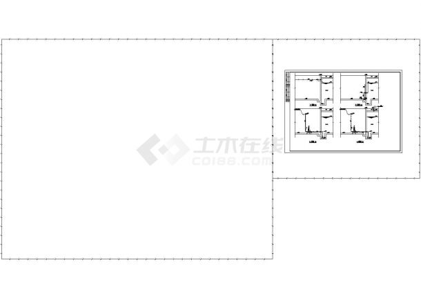 广东温泉会所给排水设计图纸-图二