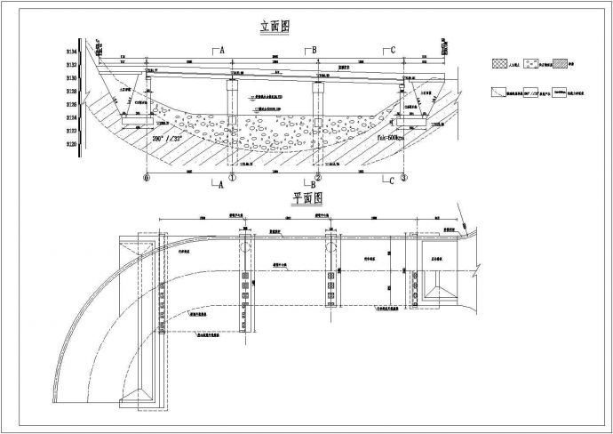 技施阶段某12m跨度T型桥结构钢筋图_图1
