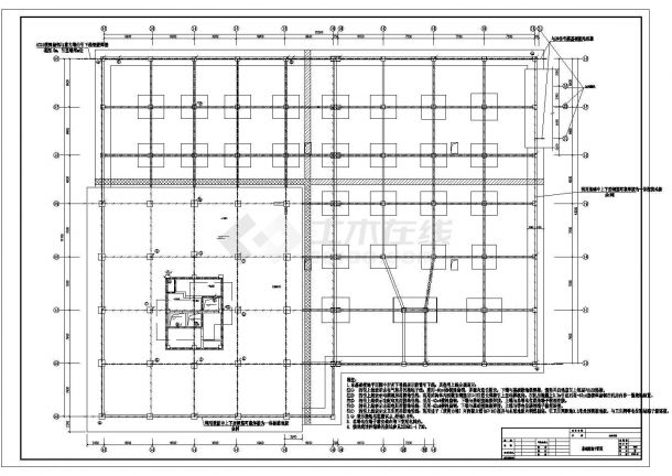 [河南]二十八层公寓及附属商业楼全套电气施工图纸-图一
