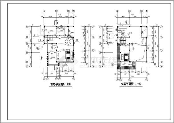 农村自建楼建筑图纸（带效果图）-图一