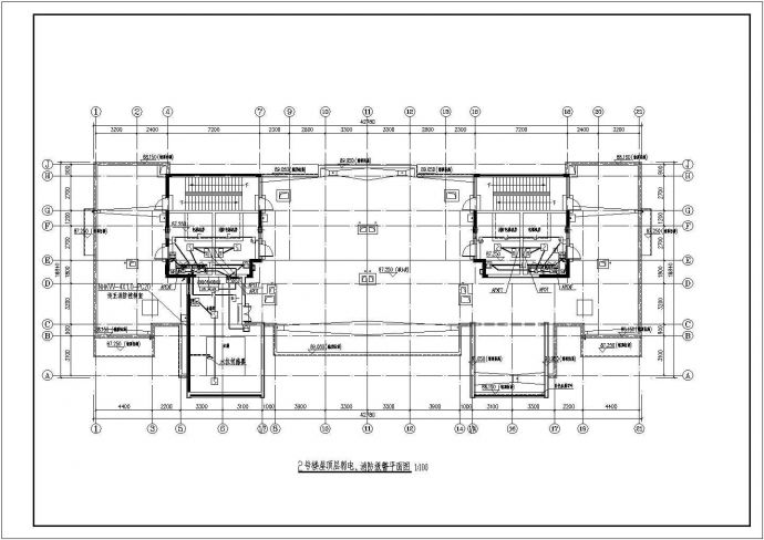 三十层小区住宅楼全套电气施工图纸_图1