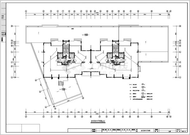 [海宁]二十八层商住楼电气施工图纸-图二