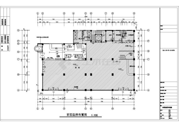 [海口]酒店装修弱电系统施工图纸-图一