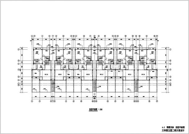 某地五层剪力墙结构住宅楼建筑方案图-图二