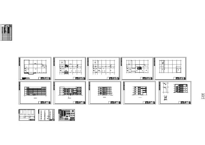办公楼，建筑设计，施工图，节能设计，节点大样_图1