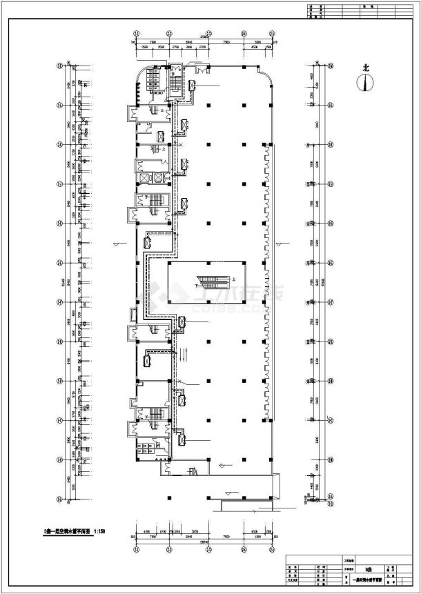 某大厦空调施工CAD-图一