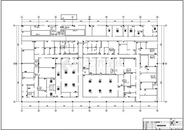 某地区药厂中央空调设计CAD图全套-图二