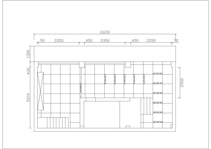 某小区标准住宅建筑方案cad设计图_图1
