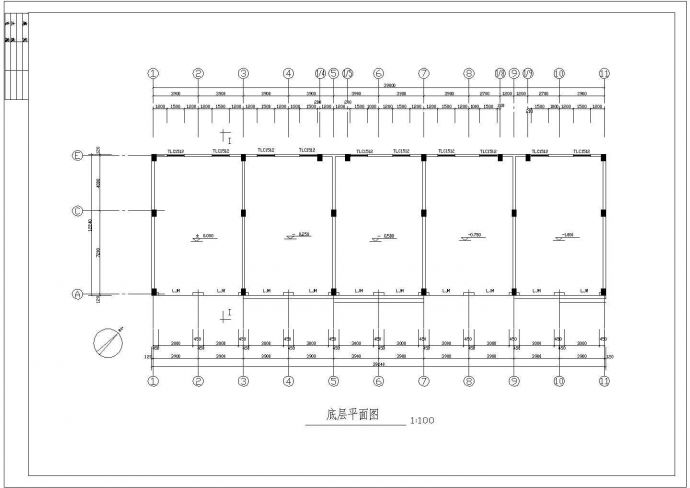 阳光城住宅区建筑设计图纸_图1