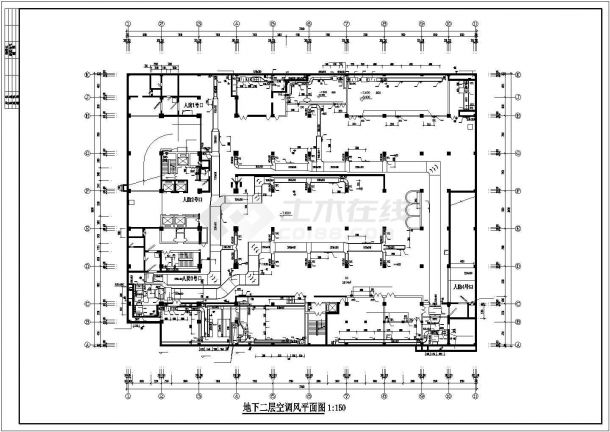 某公司科研大楼空调系统规划详图-图二