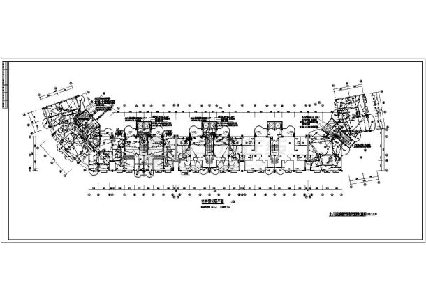 某地区住宅楼电气cad施工图（共9张）-图二