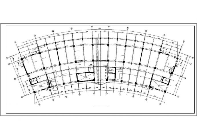 某十二层框架剪力墙医院病房楼结构设计图_图1