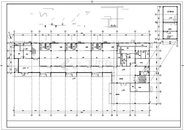 [浙江]三层幼儿园建筑给排水施工图-图二