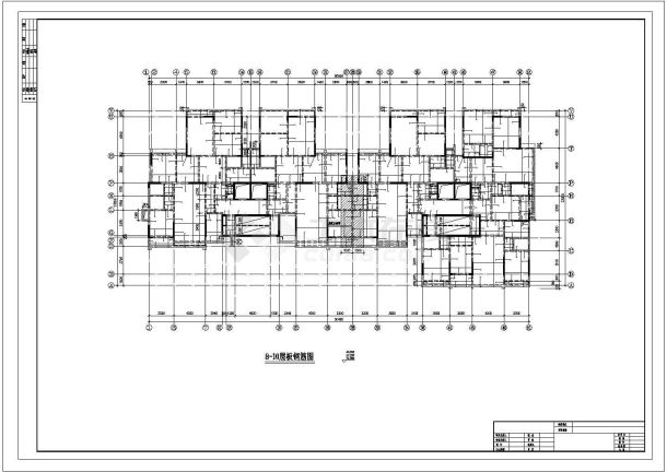 某21层框支剪力墙商住楼结构设计图-图二